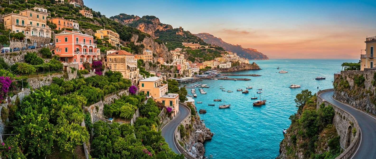 Amalfikysten & Toscana billede 1