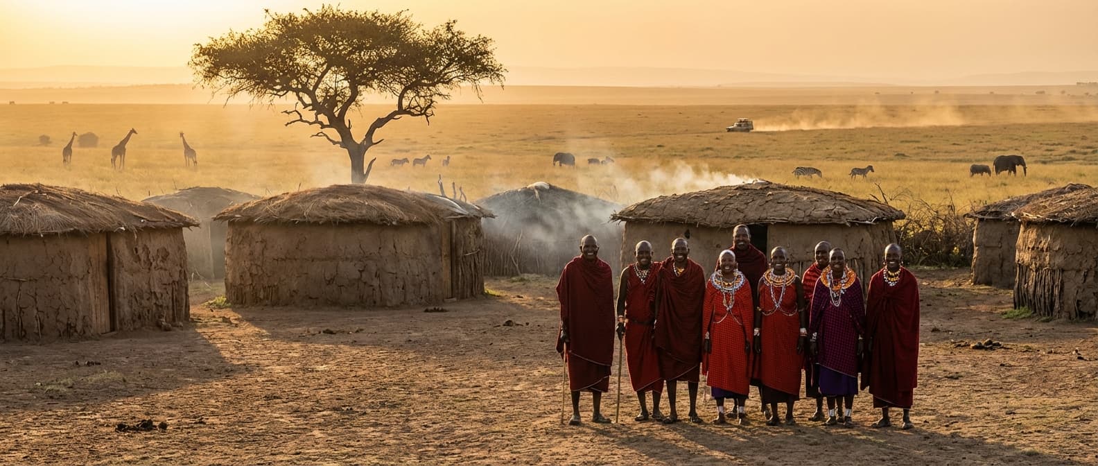 Masai Mara & Diani Beach billede 2