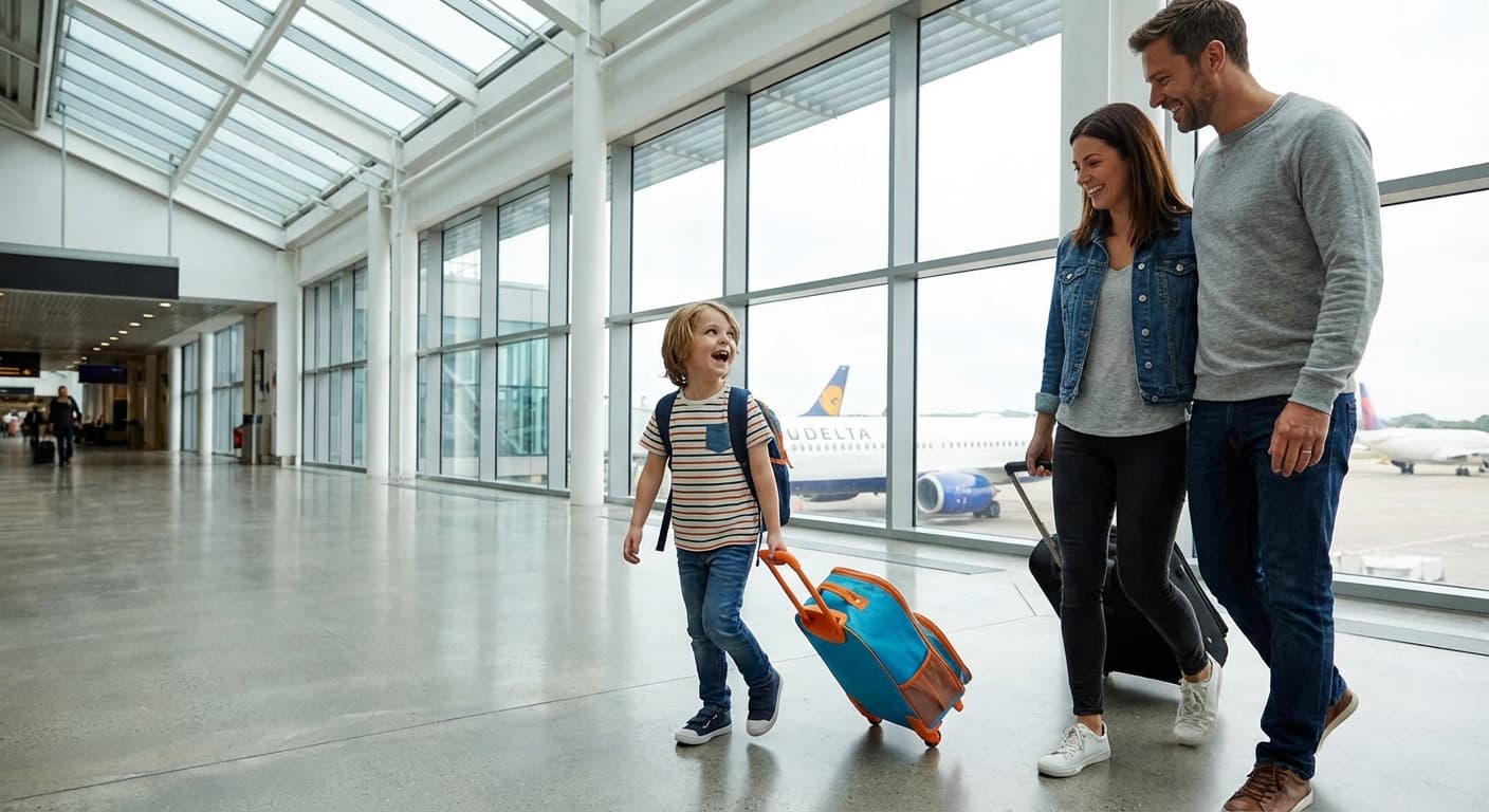 Flyrejse med Børn